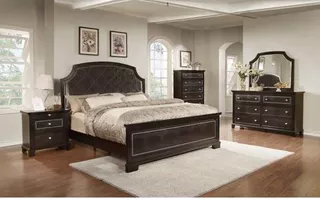 QUEEN KING RAILS DARK ESPRESSO C3191A-BPN C3191A-BPN LIFESTYLE