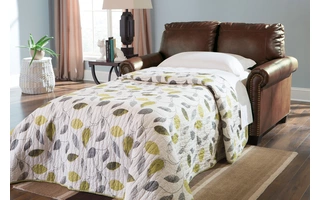 TWIN SOFA SLEEPER LOTTIE DURABLEND® 3800037 ASHLEY