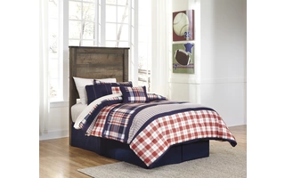 TWIN PANEL HEADBOARD Trinell BrownB446-53 ASHLEY