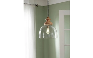 L000138 Farica GLASS PENDANT LIGHT (1/CN)