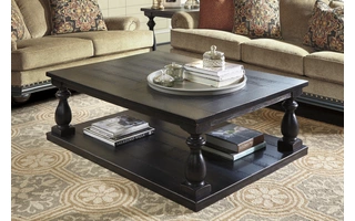 RECTANGULAR COFFEE TABLE Mallacar BlackT880-1 ASHLEY