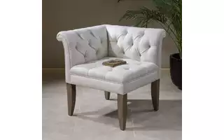 tahtesa corner chair 23125 23125 uttermost