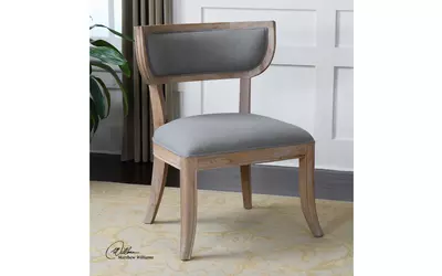 alva, armless chair 23135 23135 uttermost