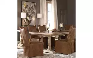 STRATFORD RECTANGLE DINING TABLE 24557 24557 UTTERMOST