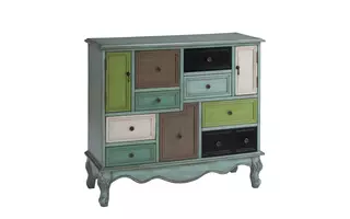 NINE DRAWER TWO DOOR CABINET 67489 67489 COAST TO COAST ACCENTS