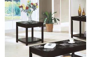 ACCENT TABLE - ESPRESSO VENEER I7801E I7801E MONARCH SPECIALTIES