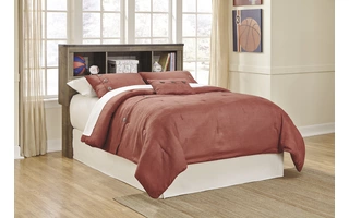 FULL BOOKCASE HEADBOARD Trinell BrownB446-65 ASHLEY
