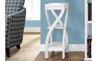 ACCENT TABLE - 32 H - WHITE I2479 I2479 MONARCH SPECIALTIES