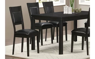 DINING CHAIR - 2PCS - 39 H - CAPPUCCINO - BROWN SEAT I1495 I1495 MONARCH SPECIALTIES
