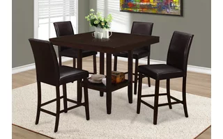 DINING TABLE - 42 X 42 - ESPRESSO COUNTER HEIGHT I1900 I1900 MONARCH SPECIALTIES