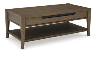 RECTANGULAR COFFEE TABLE Roanhowe BrownT769-1 ASHLEY