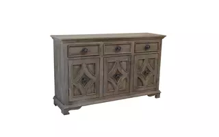 THREE DRAWER THREE DOOR SIDEBOARD 63143 63143 COAST TO COAST ACCENTS