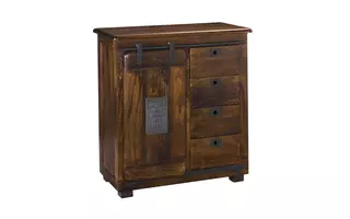 FOUR DRAWER ONE DOOR CABINET 68220 68220 COAST TO COAST ACCENTS