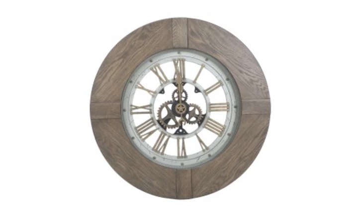 020-1006C  IRONWORK WALL CLOCK