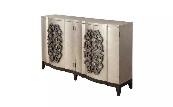 91815 FOUR DOOR BAR CABINET COAST TO COAST ACCENTS  91815