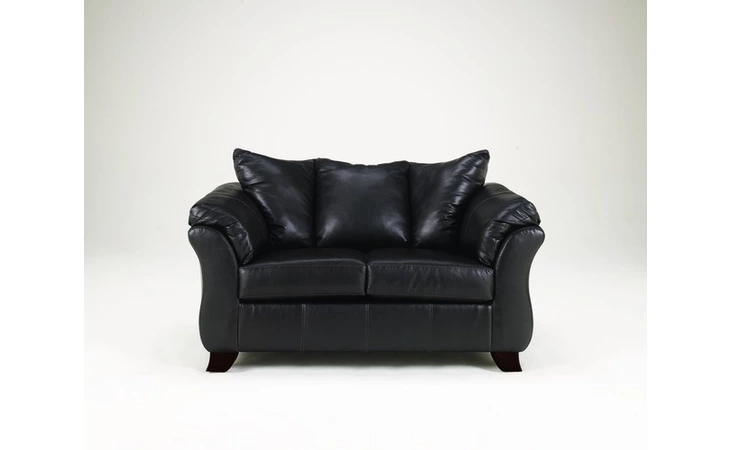 1500135 Leather LOVESEAT-STATIONARY LEATHER-SAN MARCO DURABLEND - CHOCOLATE