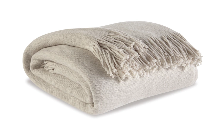 Haiden THROW (3/CS) ASHLEY Ivory/Taupe A1000042