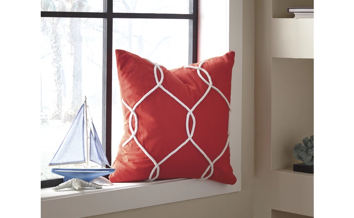 A1000668P  PILLOW COVER LESSEL CORAL