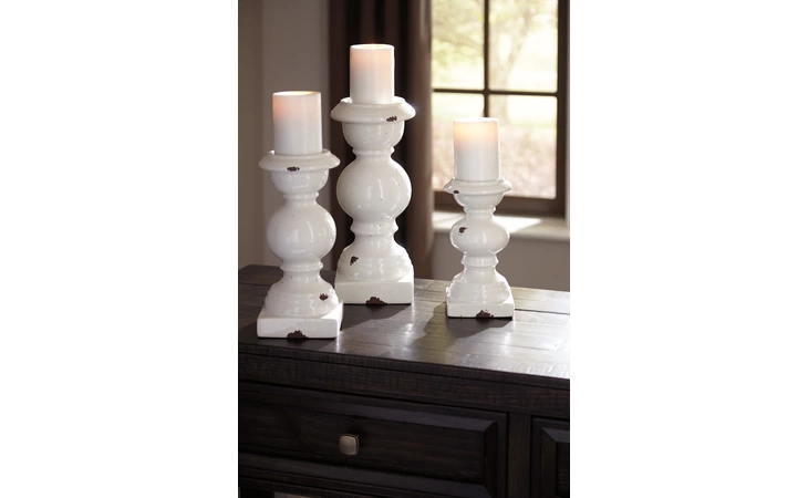 A2000267 Devorah CANDLE HOLDER SET (3/CN)