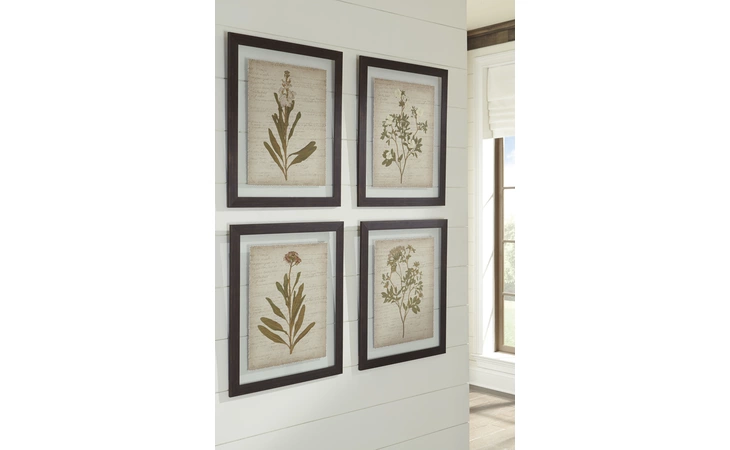 Dyani WALL ART SET (4/CN) ASHLEY Multi A8000198