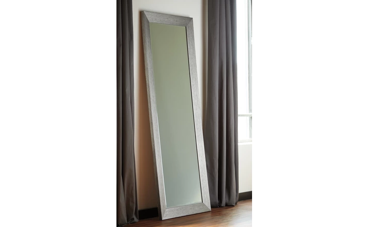 Duka FLOOR MIRROR ASHLEY Silver Finish A8010081