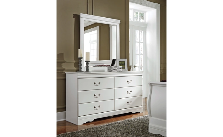 Anarasia BEDROOM MIRROR ASHLEY White B129-36
