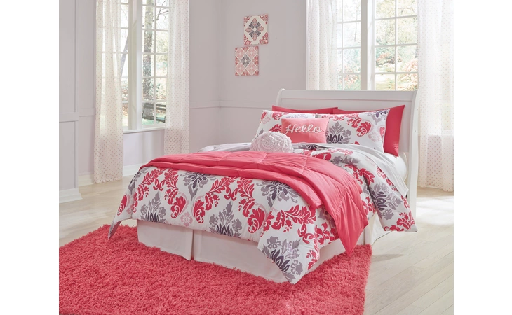 Anarasia FULL SLEIGH HEADBOARD ASHLEY White B129-87
