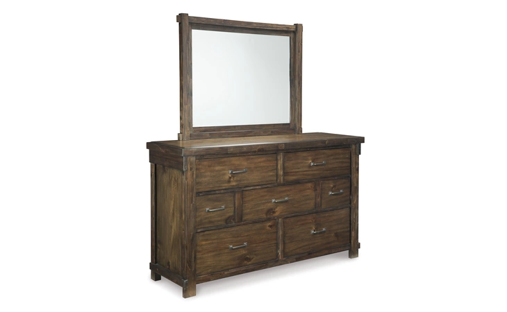 Lakeleigh BEDROOM MIRROR ASHLEY Brown B718-36
