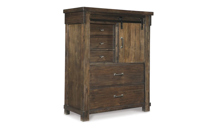 Lakeleigh FIVE DRAWER CHEST ASHLEY Brown B718-46