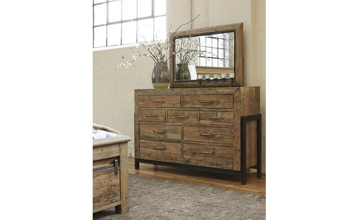 Sommerford BEDROOM MIRROR ASHLEY Brown B775-36