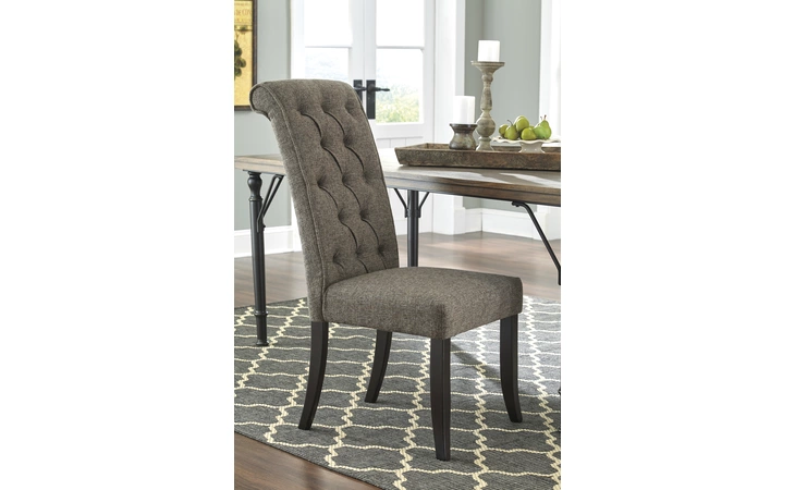 Tripton DINING UPH SIDE CHAIR (2/CN) ASHLEY Medium Brown D530-02