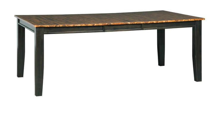 D645-35 QUINLEY RECT DRM BUTTERFLY EXT TABLE