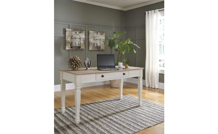 H583-44 HOME OFFICE LARGE LEG DESK ASHLEY Sarvanny H583-44