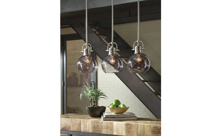 Johano GLASS PENDANT LIGHT (1/CN) ASHLEY Glass Pendant Light (1/CN) L000618