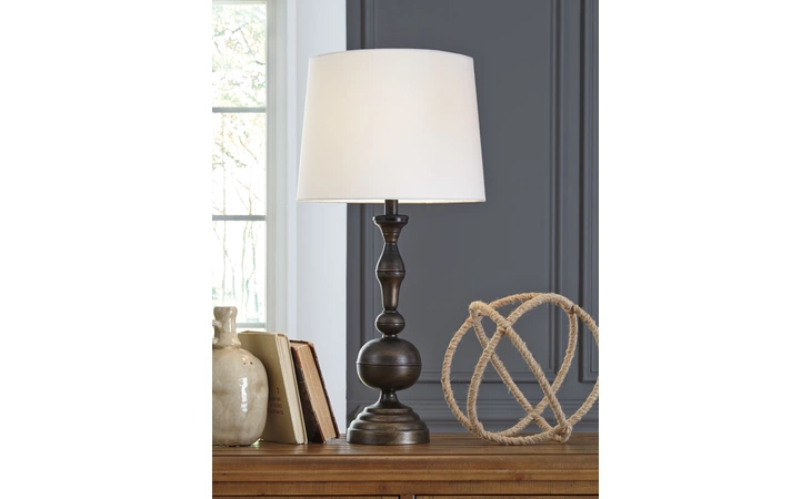 L204044 AADI METAL TABLE LAMP (2 CN) AADI