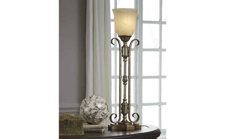 L208084  METAL TABLE LAMP (1 CN) AIRELL