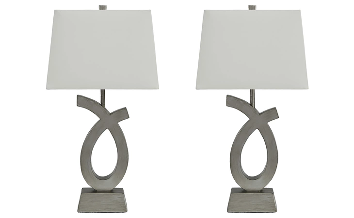 Amayeta POLY TABLE LAMP (2/CN) ASHLEY Poly Table Lamp (2/CN) L243134