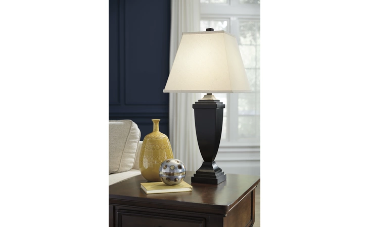 L243154 Amerigin POLY TABLE LAMP (2/CN)