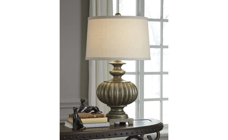 L511944  POLY TABLE LAMP (1 CN)