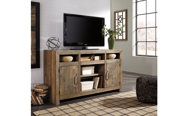 Sommerford LG TV STAND W/FIREPLACE OPTION ASHLEY Brown W775-48