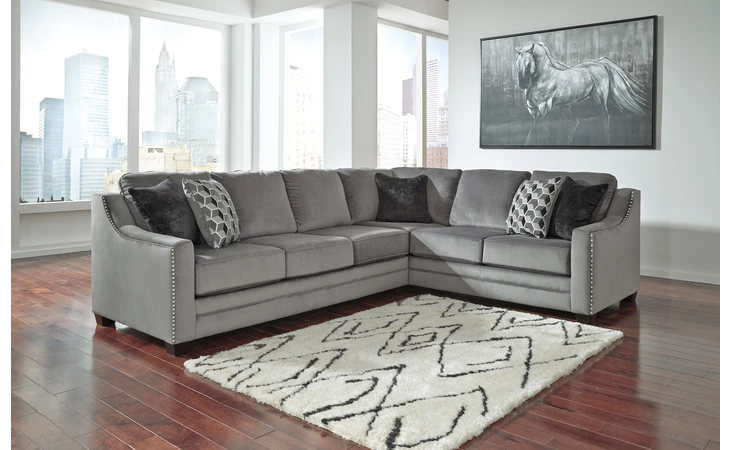 BICKNELL RAF SOFA W CORNER WEDGE ASHLEY  8620449