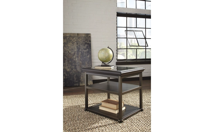 T840-3 RECTANGULAR END TABLE ASHLEY Florentown T840-3