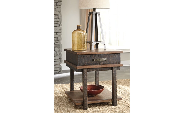 Stanah RECTANGULAR END TABLE ASHLEY Two-tone T892-3
