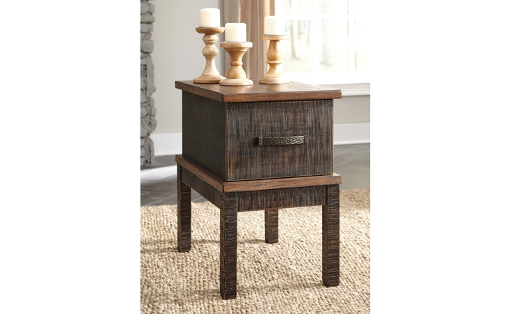 Stanah CHAIR SIDE END TABLE ASHLEY Two-tone T892-7