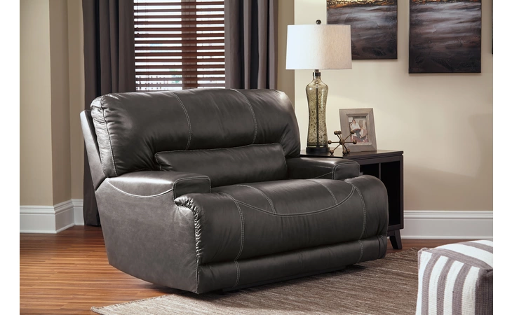 McCaskill WIDE SEAT RECLINER ASHLEY Gray U6090052