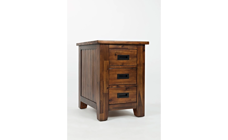 1500-8 COOLIDGE CORNER COLLECTION CABINET CHAIRSIDE TABLE W 3 DRAWERS