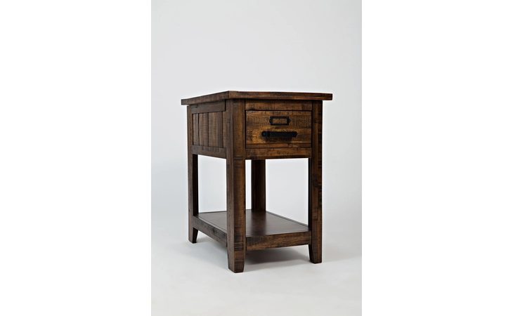 CANNON VALLEY COLLECTION CHAIRSIDE TABLE- DRAWER AND SHELF CANNON VALLEY COLLECTION JOFRAN  1510-7