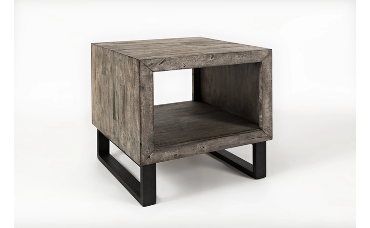 MULHOLLAND DRIVE COLLECTION DISTRESSED END TABLE MULHOLLAND DRIVE COLLECTION JOFRAN  1670-3