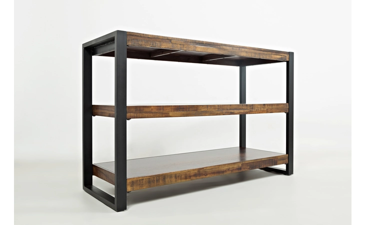 LOFTWORKS COLLECTION SOFA/MEDIA CONSOLE W/2 SHELVES LOFTWORKS COLLECTION JOFRAN  1690-4