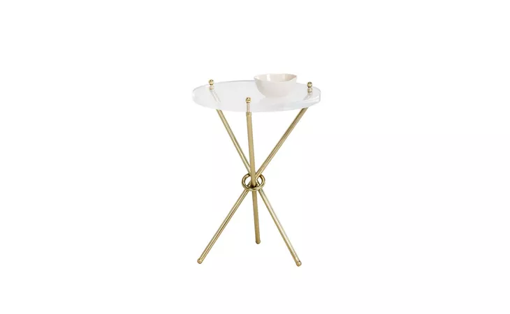 101707 CHER CHER SIDE TABLE - BRASS